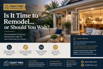Is It Time to Remodel… or Should You Wait?
