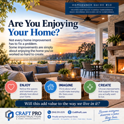 Are You Enjoying Your Home?