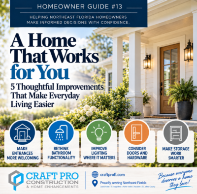 A Home That Works for You: 5 Thoughtful Improvements That Make Everyday Living Easier